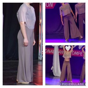Kelle 3 piece costume, size SA small adult all in shades of brown